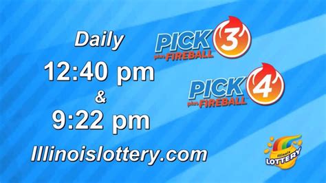 illinois lottery pick 3 and pick 4 results